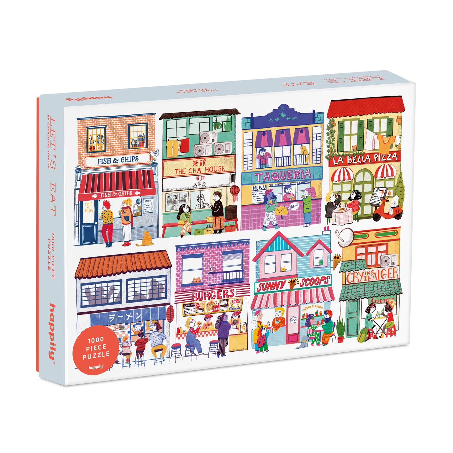 Lets Eat - 1,000 Piece Jigsaw Puzzle