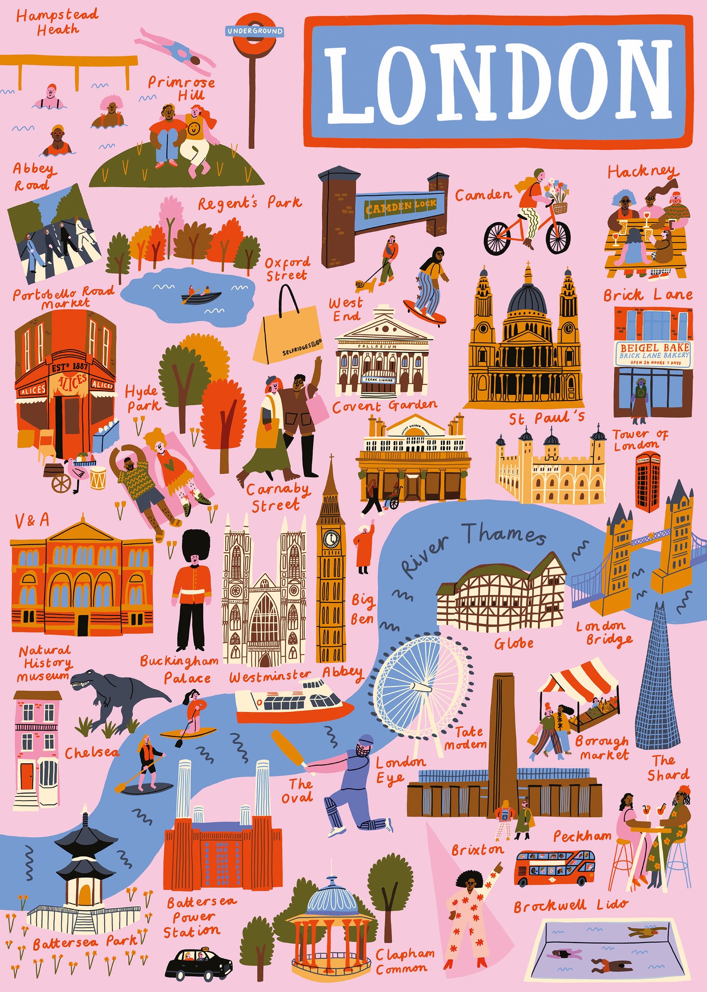 London - 1,000 Piece Jigsaw Puzzle