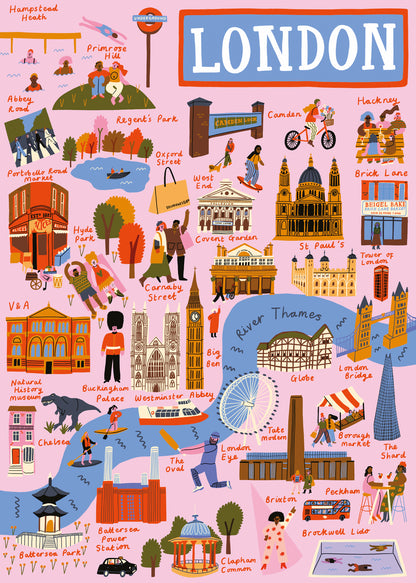 London - 1,000 Piece Jigsaw Puzzle