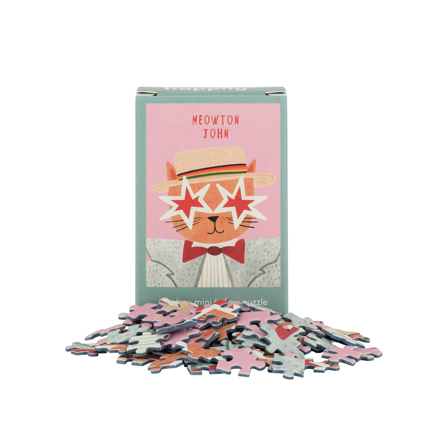 Meowton John - 99 Piece Mini Jigsaw Puzzle