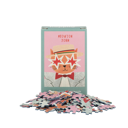 Meowton John - 99 Piece Mini Jigsaw Puzzle
