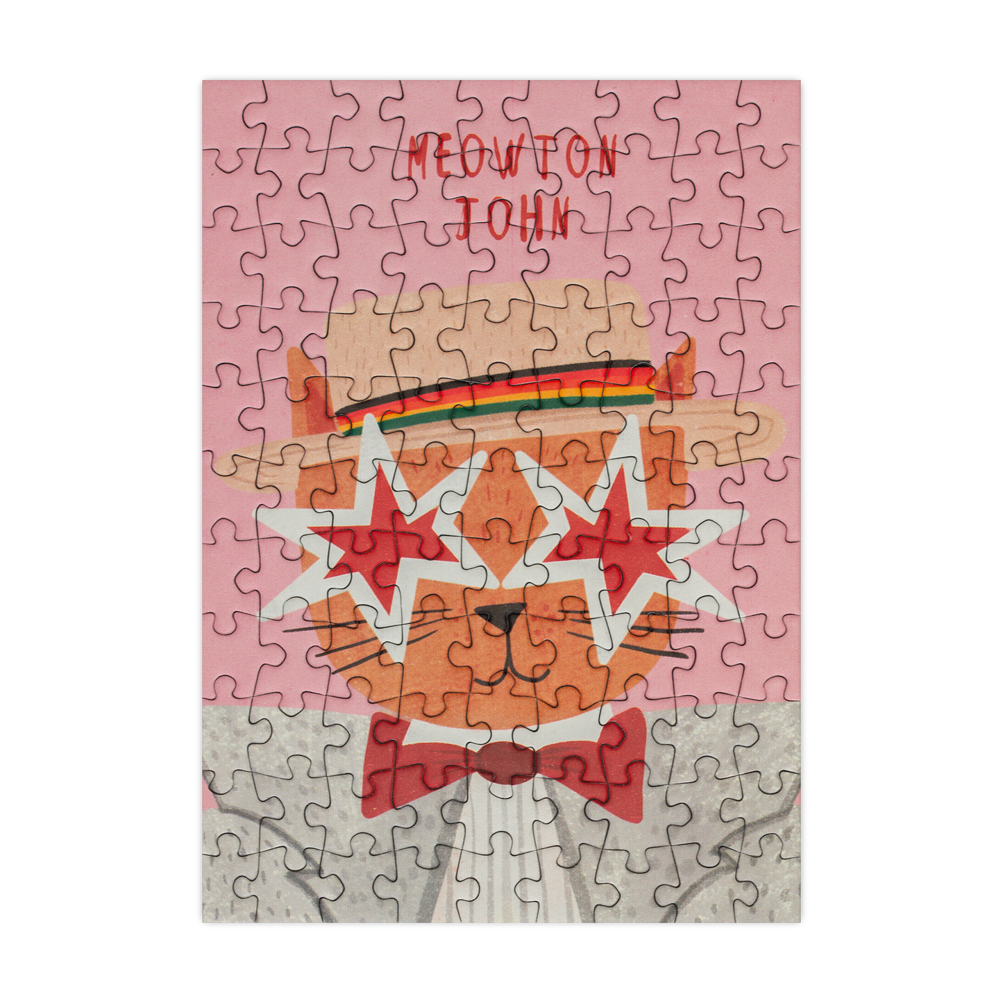Meowton John - 99 Piece Mini Jigsaw Puzzle