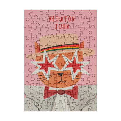 Meowton John - 99 Piece Mini Jigsaw Puzzle