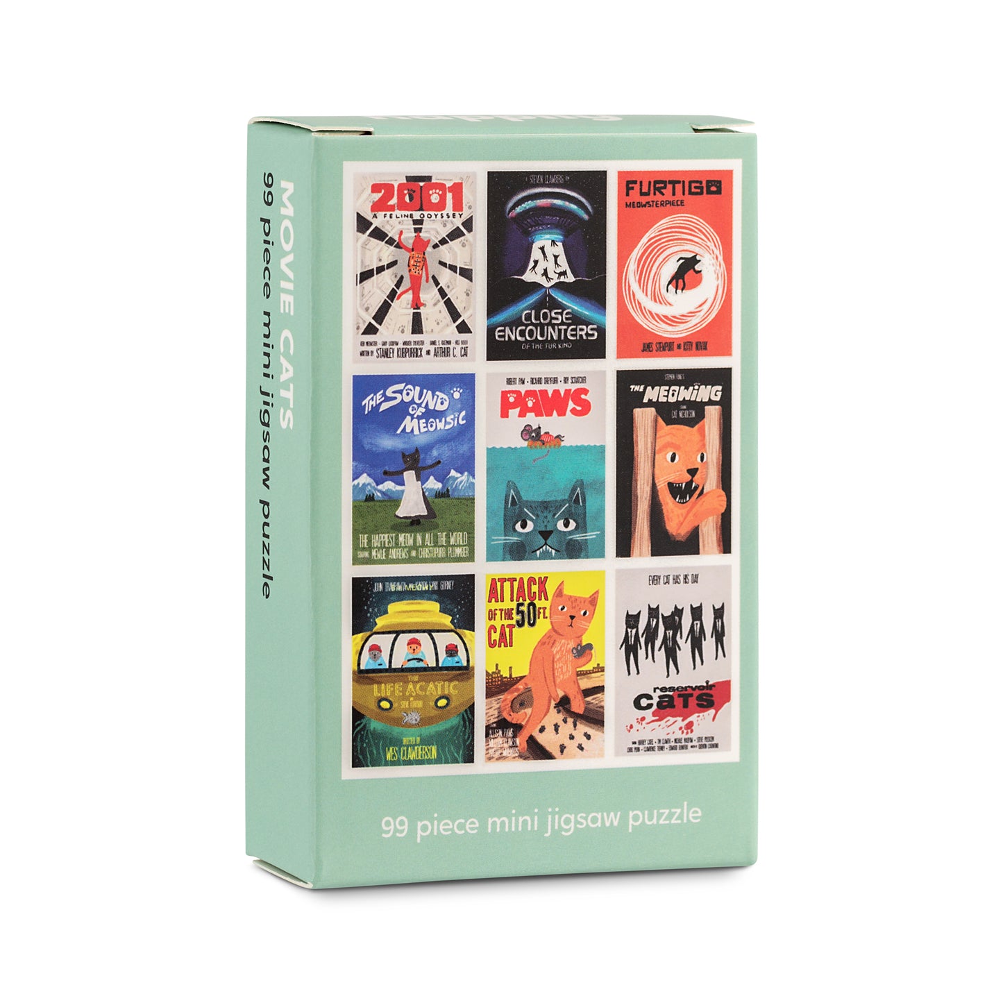 Movie Cats - 99 Piece Mini Jigsaw Puzzle