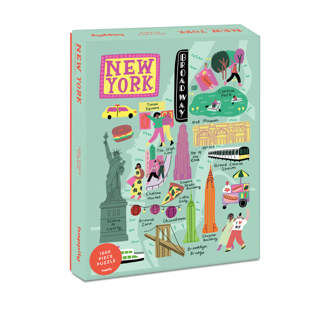 New York - 1,000 Piece Jigsaw Puzzle