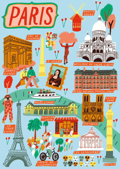 Paris - 1,000 Piece Jigsaw Puzzle