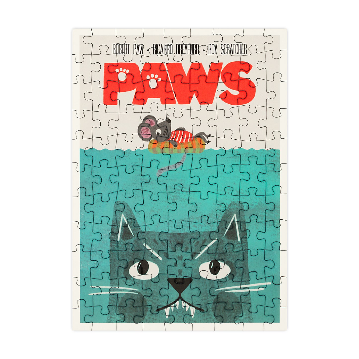 Paws - 99 Piece Mini Jigsaw Puzzle