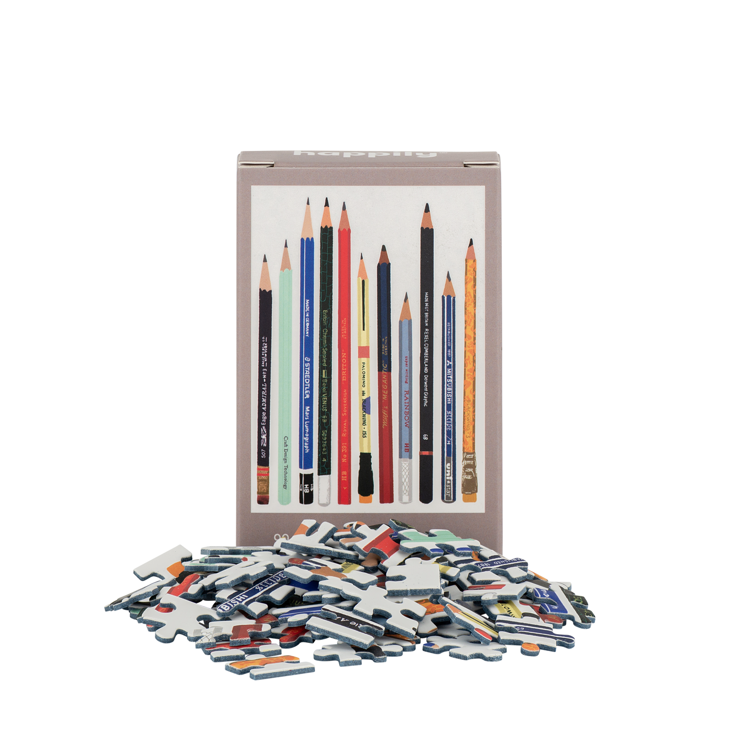 Pencils - 99 Piece Mini Jigsaw Puzzle