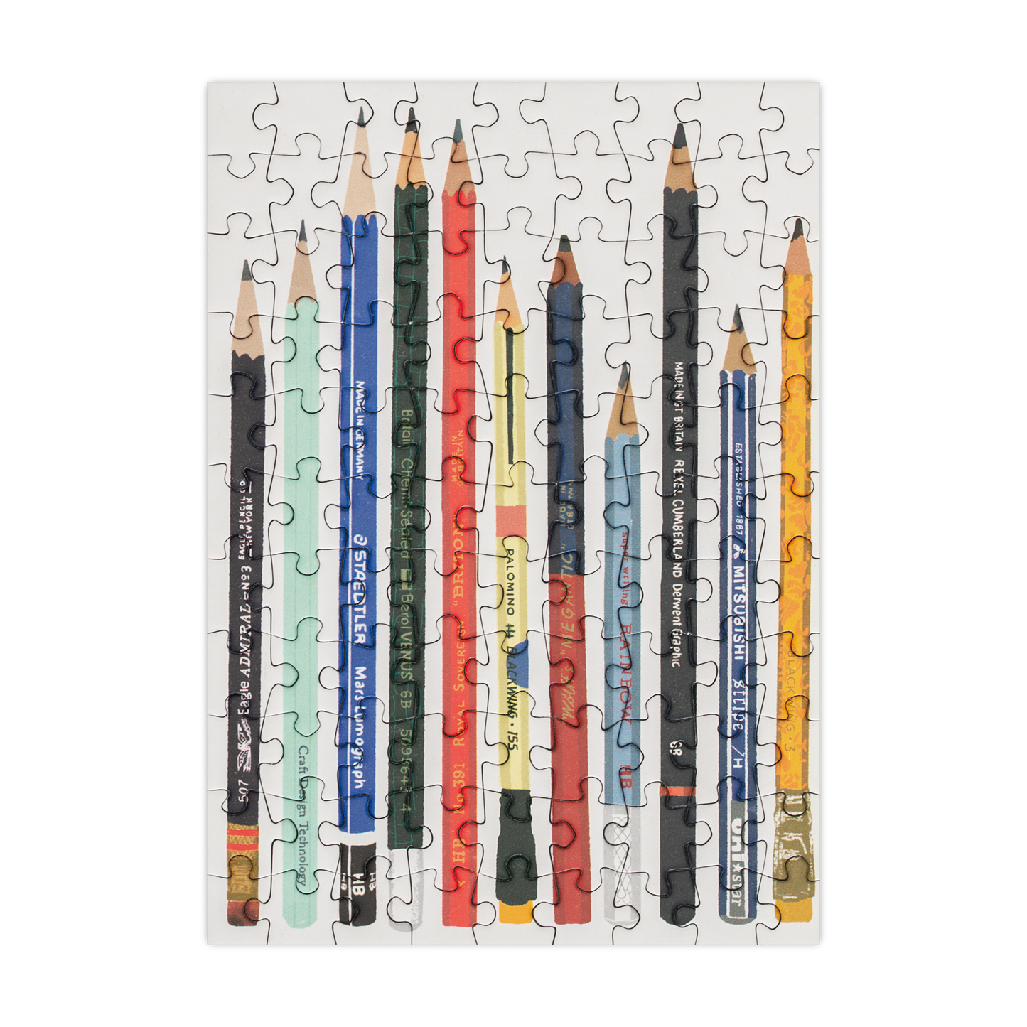 Pencils - 99 Piece Mini Jigsaw Puzzle