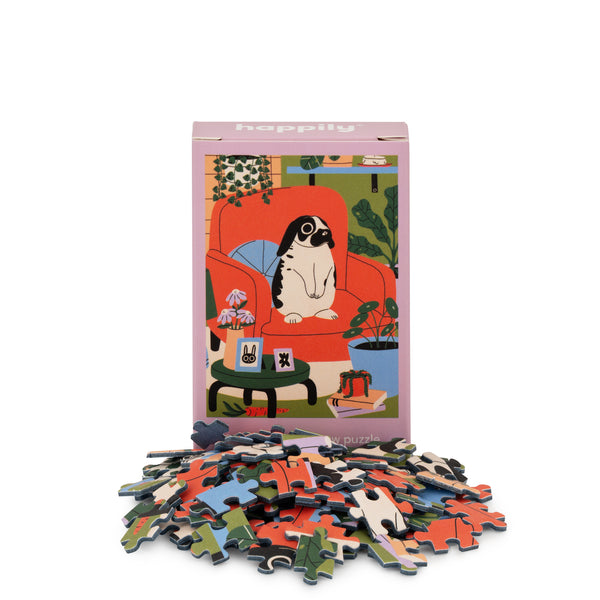 Shop Puzzle Rabbit Rabbit - 99 Piece Mini Jigsaw Puzzle – Happily Puzzles