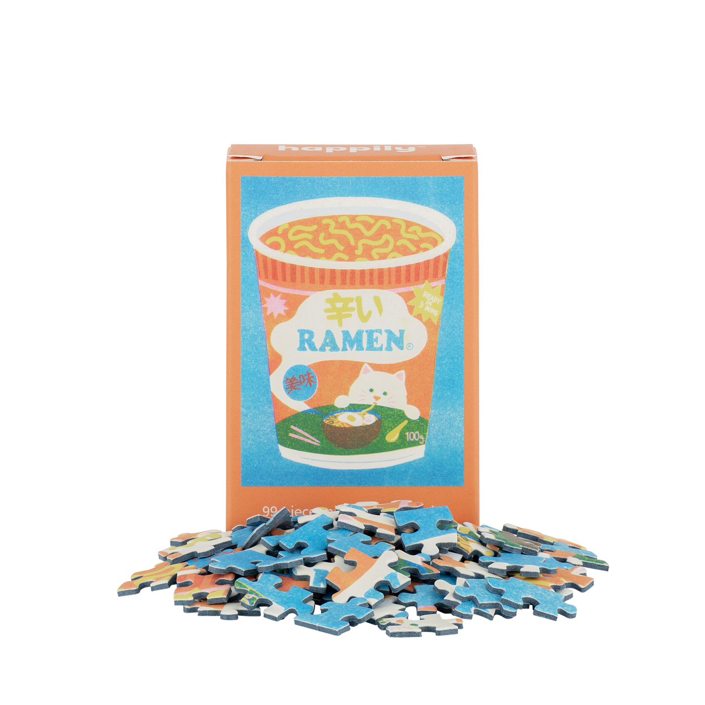 Ramen - 99 Piece Mini Jigsaw Puzzle