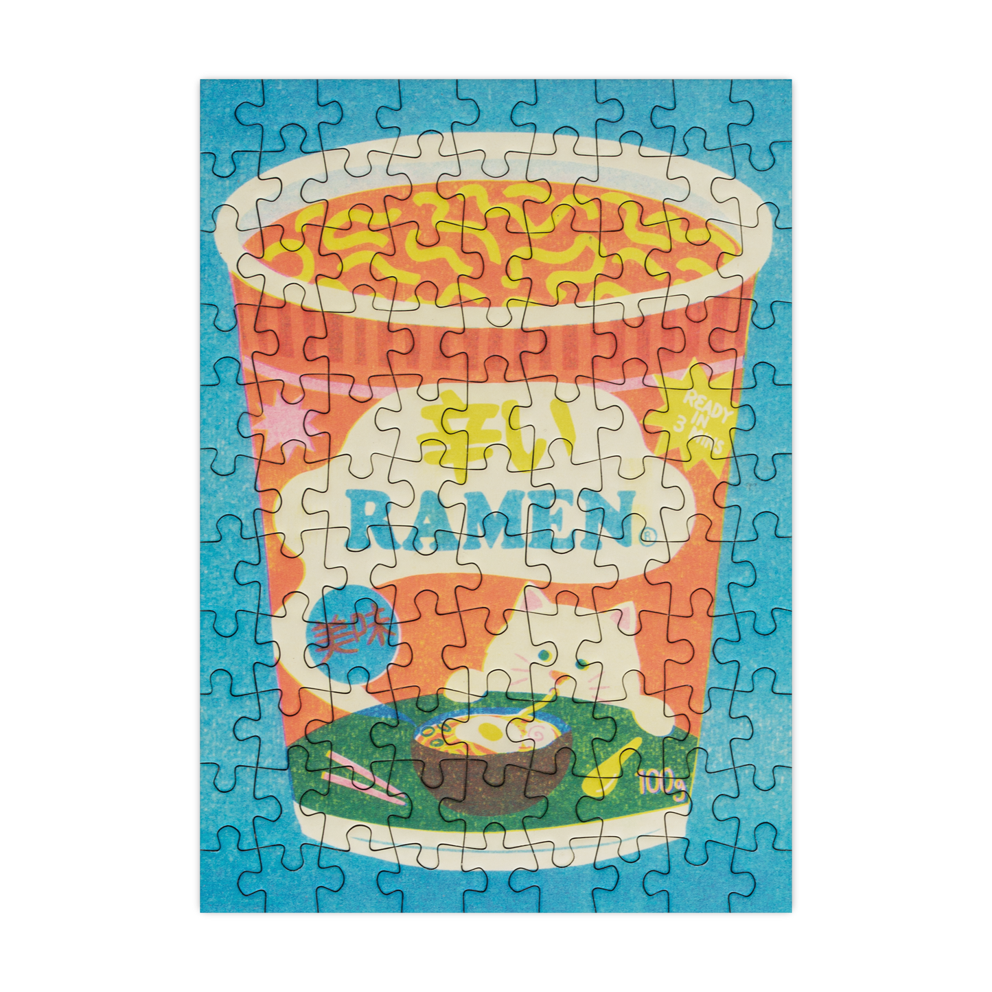Ramen - 99 Piece Mini Jigsaw Puzzle