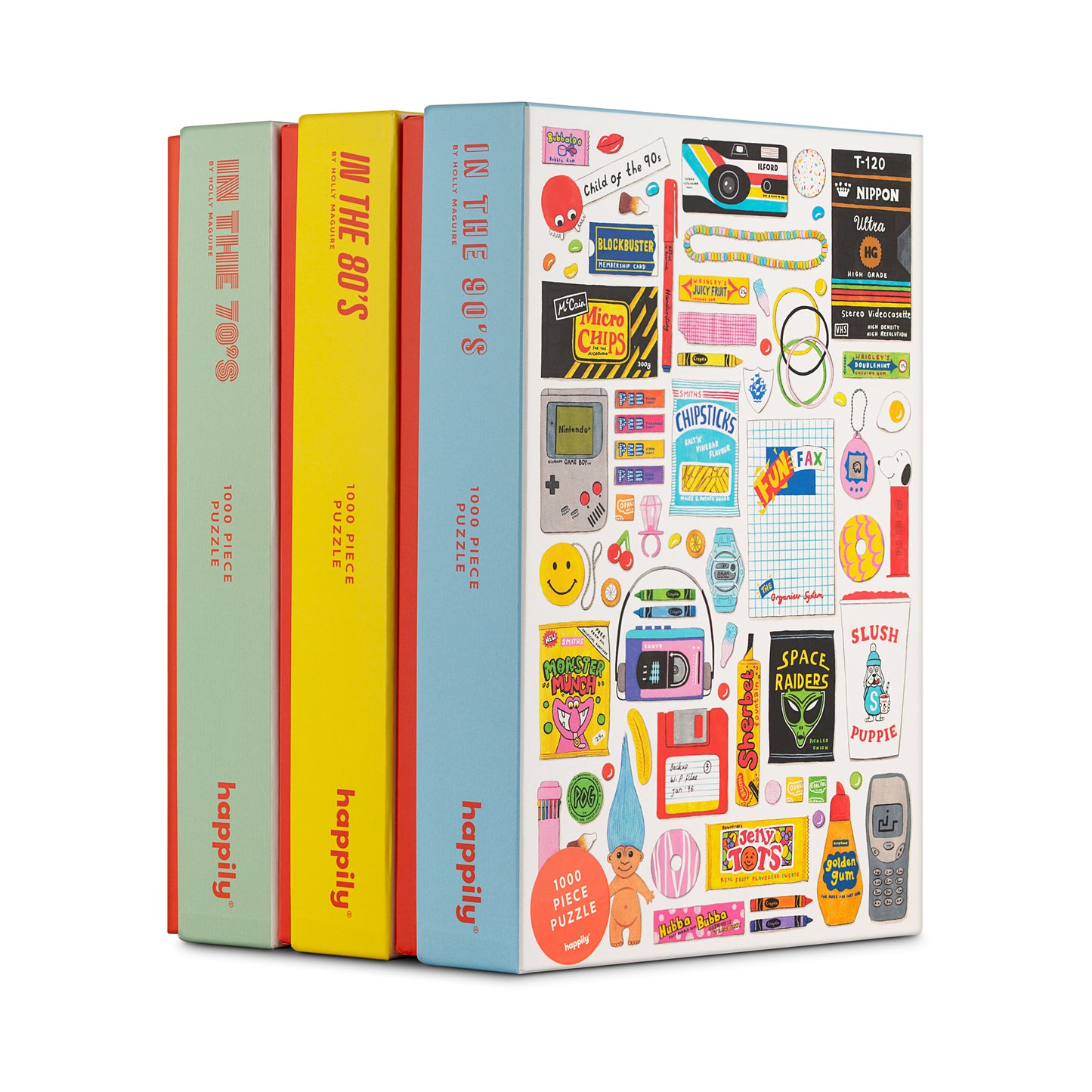 Retro Bundle - 3 x 1,000 Piece Jigsaw Puzzles