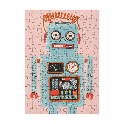 Robot - 99 Piece Mini Jigsaw Puzzle
