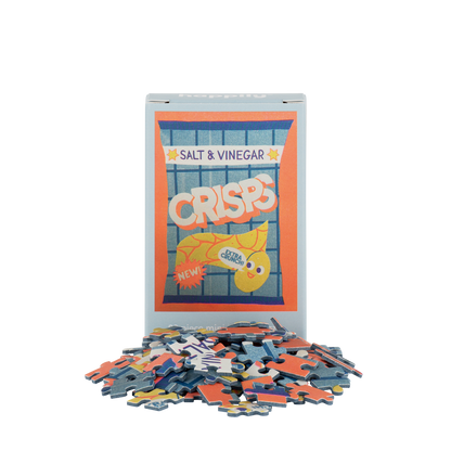 Salt and Vinegar - 99 Piece Mini Jigsaw Puzzle