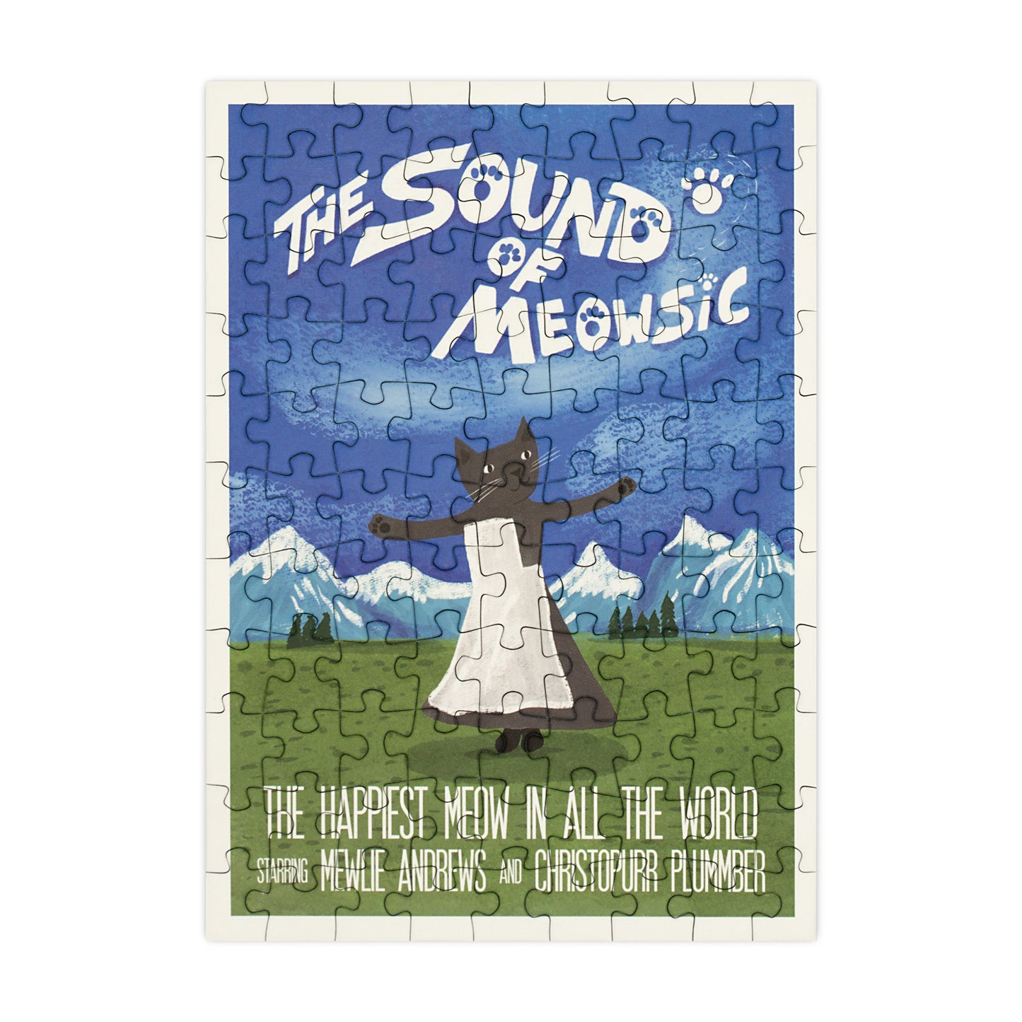 The Sound of Meowsic  - 99 Piece Mini Jigsaw Puzzle