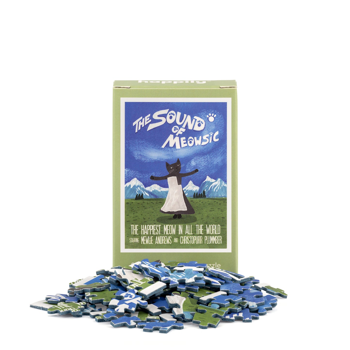 The Sound of Meowsic  - 99 Piece Mini Jigsaw Puzzle