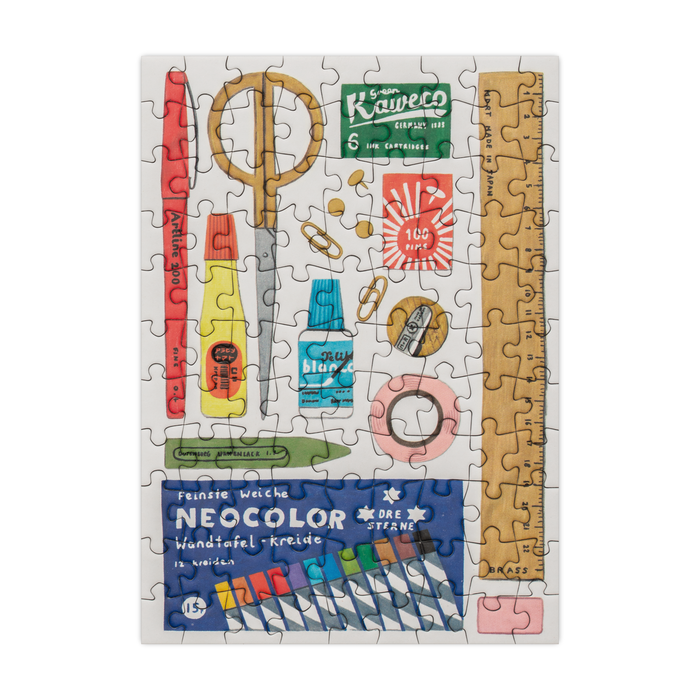 Stationery - 99 Piece Mini Jigsaw Puzzle