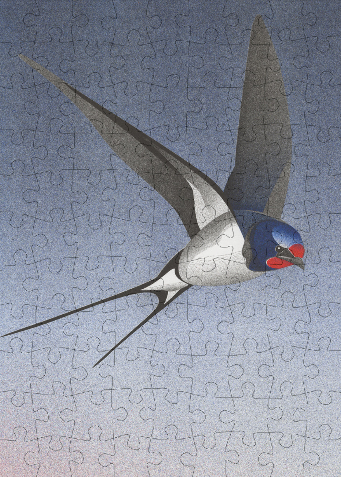 Swallow - 99 Piece Mini Jigsaw Puzzle