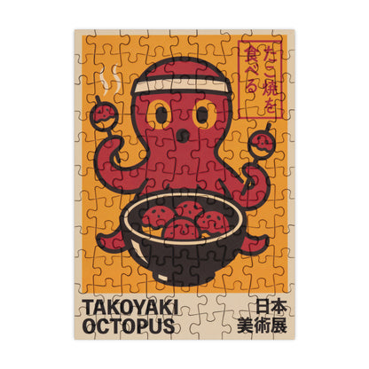 Takoyaki Octopus - 99 Piece Mini Jigsaw Puzzle