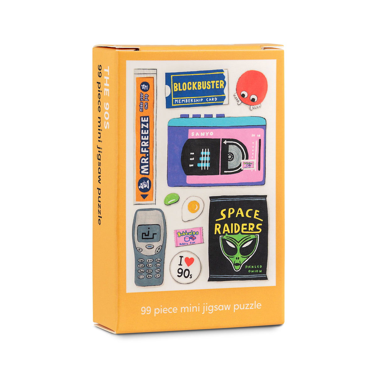 In the 90's - 99 Piece Mini Jigsaw Puzzle
