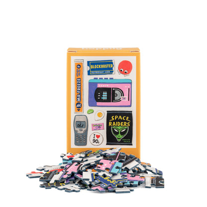 In the 90's - 99 Piece Mini Jigsaw Puzzle