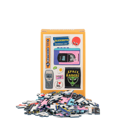 In the 90's - 99 Piece Mini Jigsaw Puzzle
