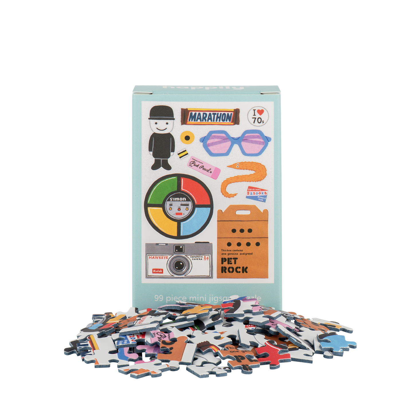 In the 70's - 99 Piece Mini Jigsaw Puzzle