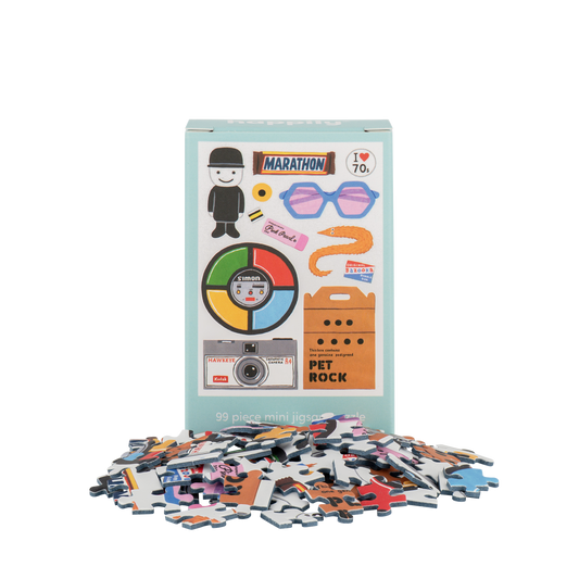 In the 70's - 99 Piece Mini Jigsaw Puzzle