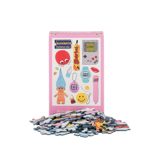 In the 90's - 99 Piece Mini Jigsaw Puzzle