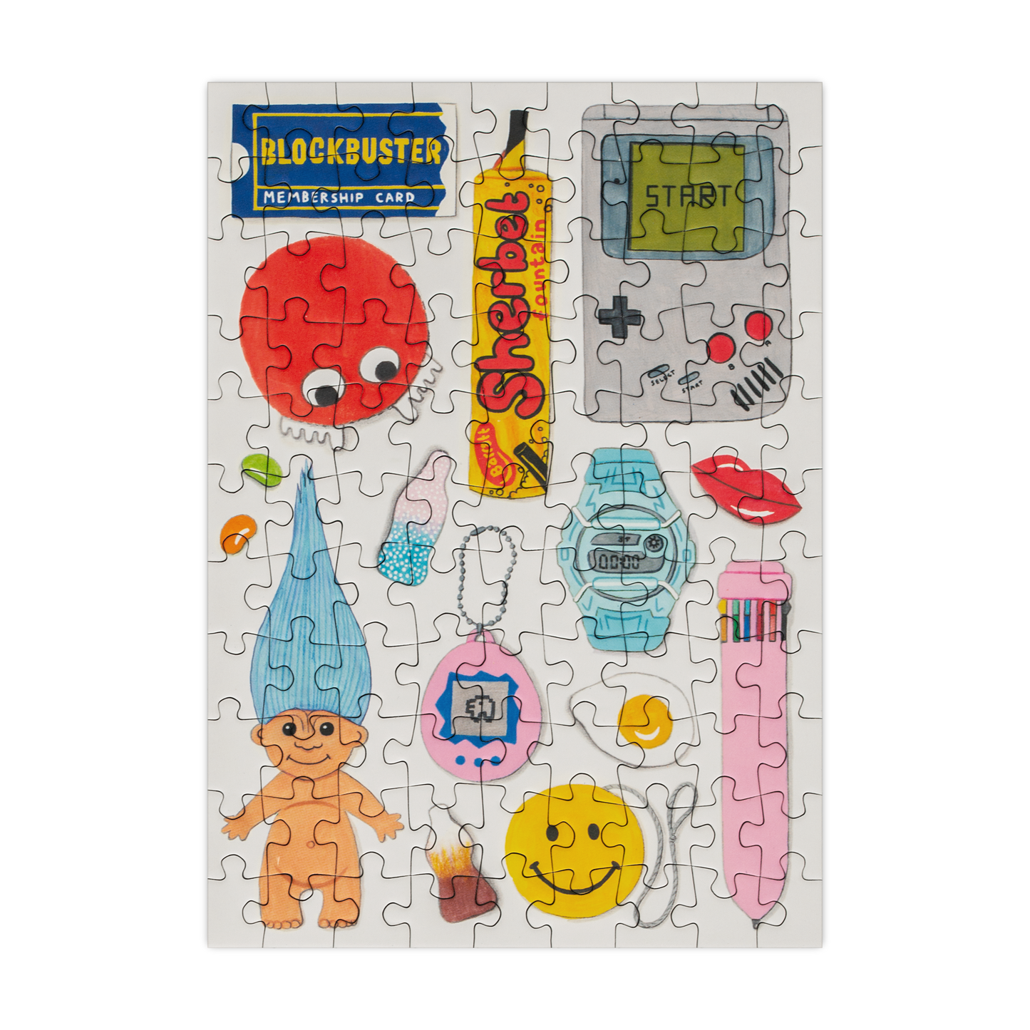 In the 90's - 99 Piece Mini Jigsaw Puzzle