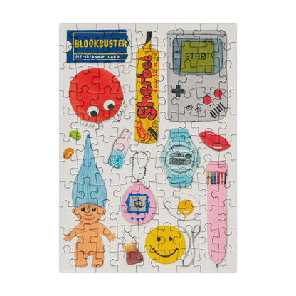 In the 90's - 99 Piece Mini Jigsaw Puzzle
