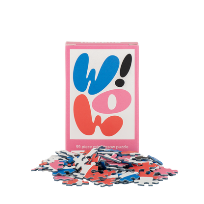 WOW - 99 Piece Mini Jigsaw Puzzle