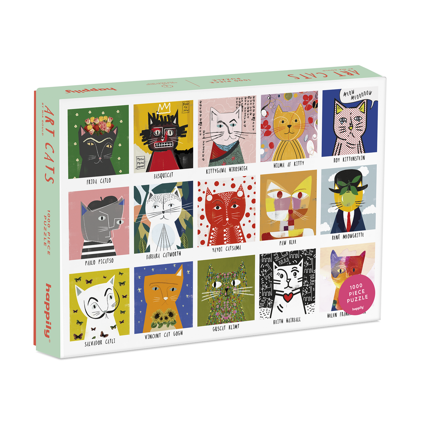 Cat Lovers Bundle - 3 x 1,000 Piece Jigsaw Puzzles