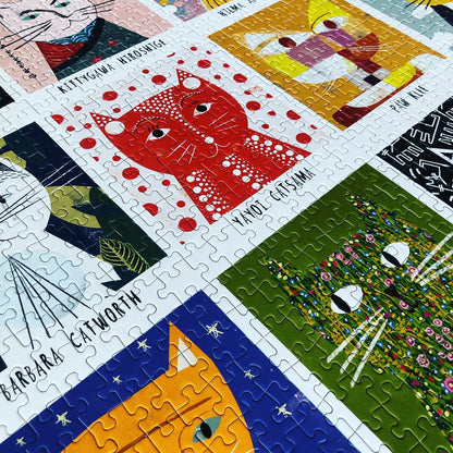 Art Cats - 1,000 Piece Jigsaw Puzzle